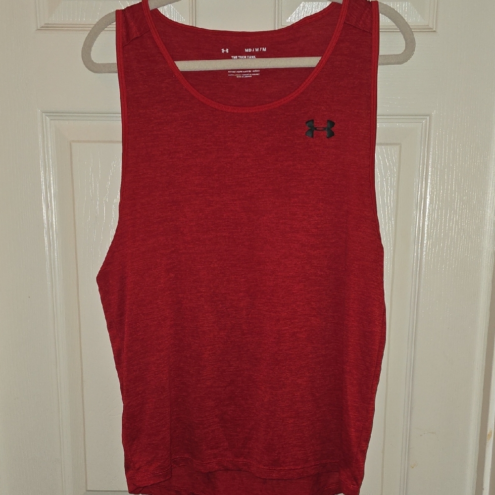 Under Armour Crimson Sleeveless Top